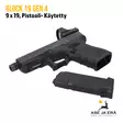 Glock M19 PRO 9mm GEN4 pistooli kierrepiipulla, käytetty - Käytetyt käsiaseet - BEZG495 - 9