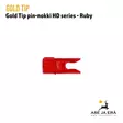 Gold Tip pin-nokki HD series 12 kpl Rubiini, Nokki - Nokit - 791331007935 - 14