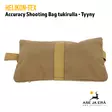 Helikon-Tex Accuracy Shooting Bag tyyny Pystyssä takapuolelta - Reput ja laukut - 5902688036935 - 10