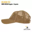 Helikon-Tex BBM MESH Cap Lippalakki, Coyote sivukuva vasemmalta - Lippalakit - 5908218712195 - 3