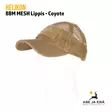 Helikon-Tex BBM MESH Cap Lippalakki, Coyote yleiskuva etuviistosta - Lippalakit - 5908218712195 - 14