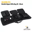 Helikon Tex Double Upper Rifle Bag 18 Black Yksityiskohta taskut avoinna - Reput ja laukut - 5902688033705 - 6