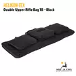 Helikon Tex Double Upper Rifle Bag 18 Black Vaakakuva yläviistosta - Reput ja laukut - 5902688033705 - 5