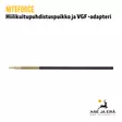 Hiilikuitupuhdistuspuikko ja VGF adapteri - Puhdistussarjat ja -harjat - 6430061582025 - 2