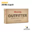 Hornady Outfitter .243 Win 5,2g CX - Muut kaliiperit - 090255719765 - 6