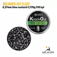 JSB Knock Out Slugs 6,37mm ilma-aseluoti 2,170g 150 kpl - rasia avattuna - 6,35 mm luodit - 8594180451155 - 2