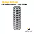 JSB Knock Out Slugs 6,37mm ilma-aseluoti 2,170g - 6,35 mm luodit - 8594180451155 - 16