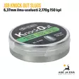 JSB Knock Out Slugs 6,37mm ilma-aseluoti 2,170g 150 kpl - rasia sivusta - 6,35 mm luodit - 8594180451155 - 4