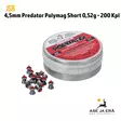 JSB Predator Polymag Short 4,50 mm ilmakivääriluoti 0,52g - 4,5 mm ilmakivääriluodit - 8594180450745 - 6