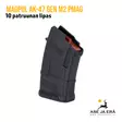 Magpul AK-47 PMAG GEN M2 MOE 10 patruunan lipas - Toiminnallisten aseiden lippaat - 840815108795 - 10