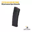 Magpul Steyr AUG Gen M3 Pmag 30 patruunan lipas ikkunalla musta - Toiminnallisten aseiden lippaat - 873750001265 - 11