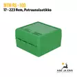 MTM RS-100 17-223 patruunarasia pienille kiväärinpatruunoille - Patruunalaatikot, -rasiat ja -levyt - 026057215105 - 6