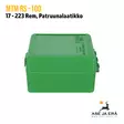MTM RS-100 17-223 patruunarasia pienille kiväärinpatruunoille - Patruunalaatikot, -rasiat ja -levyt - 026057215105 - 3