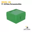 MTM RS-100 17-223 patruunarasia pienille kiväärinpatruunoille - Patruunalaatikot, -rasiat ja -levyt - 026057215105 - 8