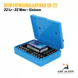 MTM SB-22 22LR-22 Mag 130 rd. sininen patruunalaatikko - Patruunalaatikot, -rasiat ja -levyt - 026057221205 - 3