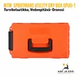 MTM SPUD-1 Sportmans Utility tarvikelaatikko oranssi - Muut aseenpuhdistustarvikkeet - 026057362175 - 7
