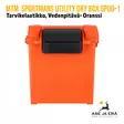 MTM SPUD-1 Sportmans Utility tarvikelaatikko oranssi - Muut aseenpuhdistustarvikkeet - 026057362175 - 6