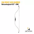 Oak Ridge Sada Bamboo 52" Ratsastusjousi 20# - yleiskuva vasemmalta sivulta - Vastakaarijouset - A086525 - 1
