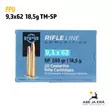 PPU 9,3x62 SP 18,5g kiväärinpatruuna - 9,3x62 kaliiperi - 8605003812975 - 1