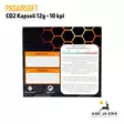ProAirsoft CO2 patruuna 12g 10 kpl - Myyntipakkaus takaa - Co2 kaasupatruunat - 6430034892885 - 7