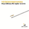 Puhdistuspuikko  Pituus 1200 mm, VFG -tulpille - Cal  22-12 - Yksityiskohta kiinnityadapteri irroitettuna - Puhdistussarjat ja -harjat - 6430066780495 - 7