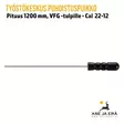 Puhdistuspuikko  Pituus 1200 mm, VFG -tulpille - Cal  22-12 - puhdistuspuikko kahva - Puhdistussarjat ja -harjat - 6430066780495 - 5