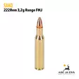 Sako Range 222Rem 3,2g FMJ kiväärinpatruuna Speedhead 105G - 222 kaliiperi - 6438053159545 - 2