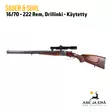 Sauer Suhl 16/70 / .222 Rem Käytetty Drillinki - Käytetyt yhdistelmäaseet - 524635 - 4