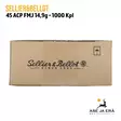 Sellier & Bellot 45AUTO/45ACP 14,9g FMJ pistoolinpatruuna - Muut pistoolinpatruunat - 8590690311255 - 9