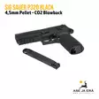 SIG Sauer P320 Black 4,5mm ilmapistooli blowback - Ilma-aseluoti ilmapistoolit - 768681557875 - 13