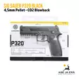 SIG Sauer P320 Black 4,5mm ilmapistooli blowback - Ilma-aseluoti ilmapistoolit - 768681557875 - 15