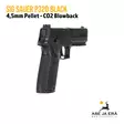 SIG Sauer P320 Black 4,5mm ilmapistooli blowback - Ilma-aseluoti ilmapistoolit - 768681557875 - 5