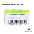 SK Pistol Match Special 22LR 2,59g Pienoispistoolipatruuna - 22 LR patruunat - 4023045421445 - 7