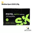 SK Pistol Match Special 22LR 2,59g Pienoispistoolipatruuna - 22 LR patruunat - 4023045421445 - 9