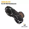 Snowline Pro teholiukueste XL (45-48) - Pohjalliset ja kenkätarvikkeet - 9005528390405 - 5