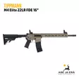 Tippman M4-22 Elite-L 22LR 16" FDE pienoiskivääri - Puoliautomaatti pienoiskiväärit - 038525 - 1
