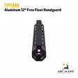 Tippmann Aluminum 12" M-LOK Free Float kädensija - AR osat - A201015 - 7