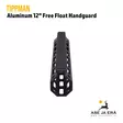 Tippmann Aluminum 12" M-LOK Free Float kädensija - AR osat - A201015 - 6