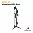 Topoint M3 taljajousipaketti RH musta - jousi kuvattuna etuviistosta oikealta - RTS taljajousipaketit - 6017410932955 - 7