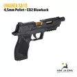 Umarex SA10 Blowback 4,5mm CO2 Pellet ilmapistooli - Ilma-aseluoti ilmapistoolit - 4000844613165 - 10