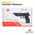 Umarex SA10 Blowback 4,5mm CO2 Pellet ilmapistooli - Ilma-aseluoti ilmapistoolit - 4000844613165 - 13