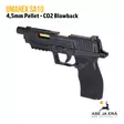 Umarex SA10 Blowback 4,5mm CO2 Pellet ilmapistooli - Ilma-aseluoti ilmapistoolit - 4000844613165 - 9