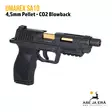 Umarex SA10 Blowback 4,5mm CO2 Pellet ilmapistooli - Ilma-aseluoti ilmapistoolit - 4000844613165 - 11