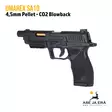 Umarex SA10 Blowback 4,5mm CO2 Pellet ilmapistooli - Ilma-aseluoti ilmapistoolit - 4000844613165 - 2