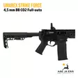 Umarex Strike Force 4,5 mm BB CO2 Full-auto ilmakivääri - yksityiskohta aseen perästä - CO2 ilmakiväärit - 4000844883735 - 3
