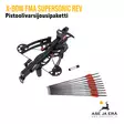 X-Bow FMA Supersonic REV SET Pistoolivarsijousi lisävarusteilla - Pistoolijouset - 4064298213395 - 18