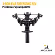X-Bow FMA Supersonic REV SET Pistoolivarsijousi lisävarusteilla - Pistoolijouset - 4064298213395 - 5