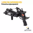 X-Bow FMA Supersonic REV SET Pistoolivarsijousi lisävarusteilla - Pistoolijouset - 4064298213395 - 3