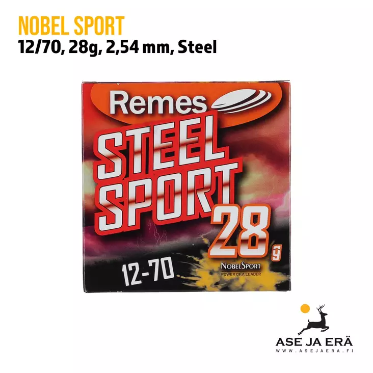 12/70 Steel Sport Nobel 28g Haulikon kiekkopatruuna - Haulikon ratapatruunat - 3268790022115 - 3