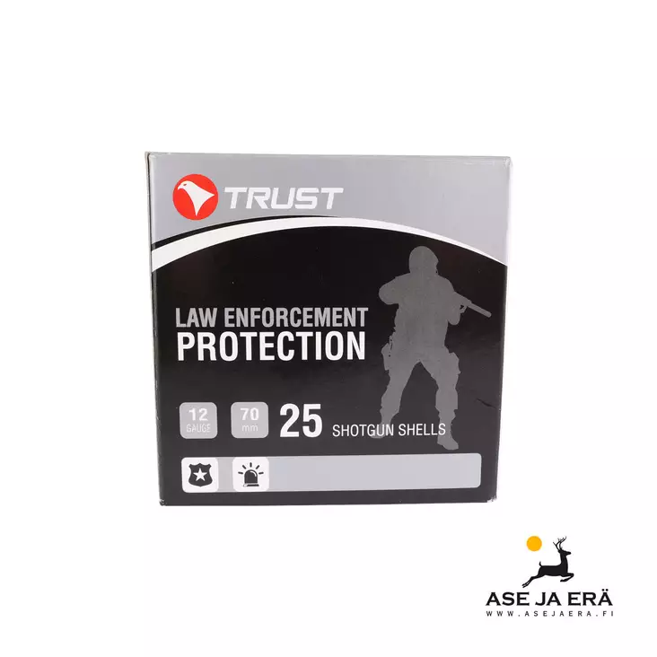 12/70 Trust 7g kumitäyteinen 25 kpl - Muut haulikonpatruunat - 2039163994145 - 3